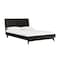 Armen Living Baly 3 Piece Acacia King Loft Bed and Nightstands Bedroom Set SETLFBDKG3A - alternate 4